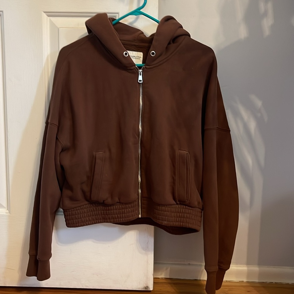 Abercrombie fitch essential mini Sunday hooded full zip
